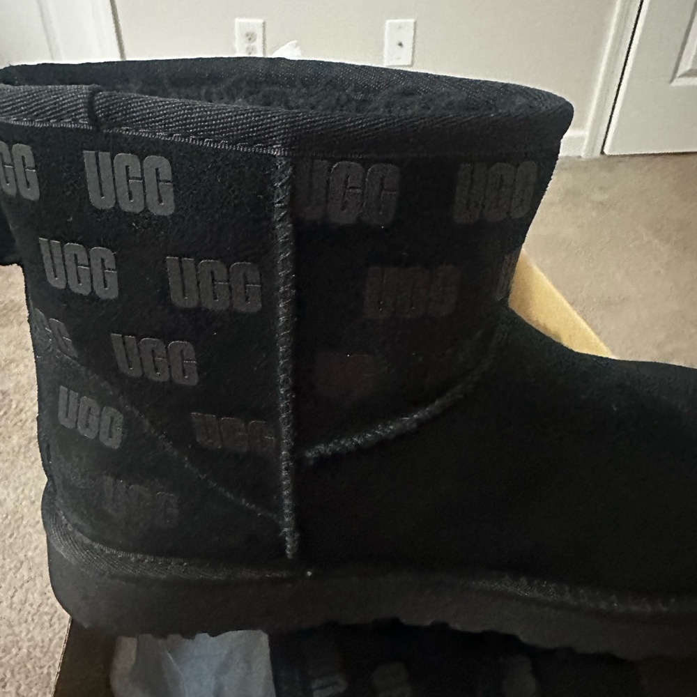UGG Classic Mini Black Boots